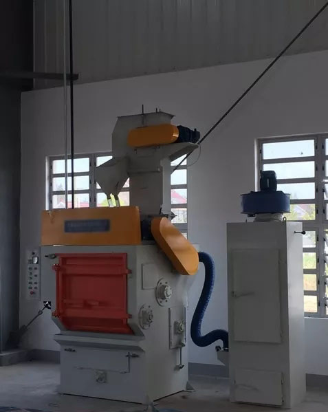 QPL-100履帶式拋丸機 QPL-100履帶式拋丸機