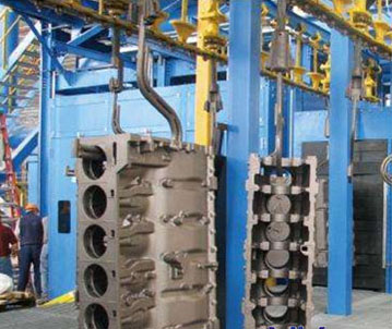 懸鏈式發(fā)動機缸體拋丸機 懸鏈式發(fā)動機缸體拋丸機