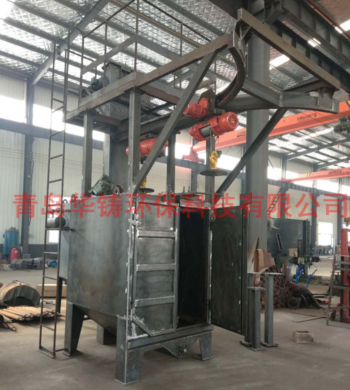 農(nóng)機(jī)拋丸機(jī)發(fā)貨前試機(jī)圖 農(nóng)機(jī)拋丸機(jī)發(fā)貨前試機(jī)圖