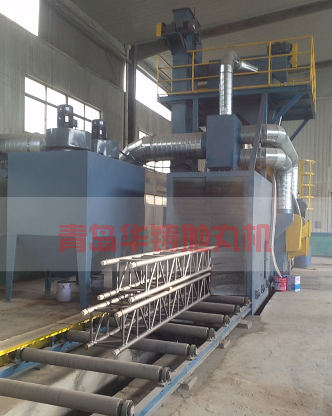 鋼結(jié)構(gòu)通過式拋丸機 鋼結(jié)構(gòu)通過式拋丸機