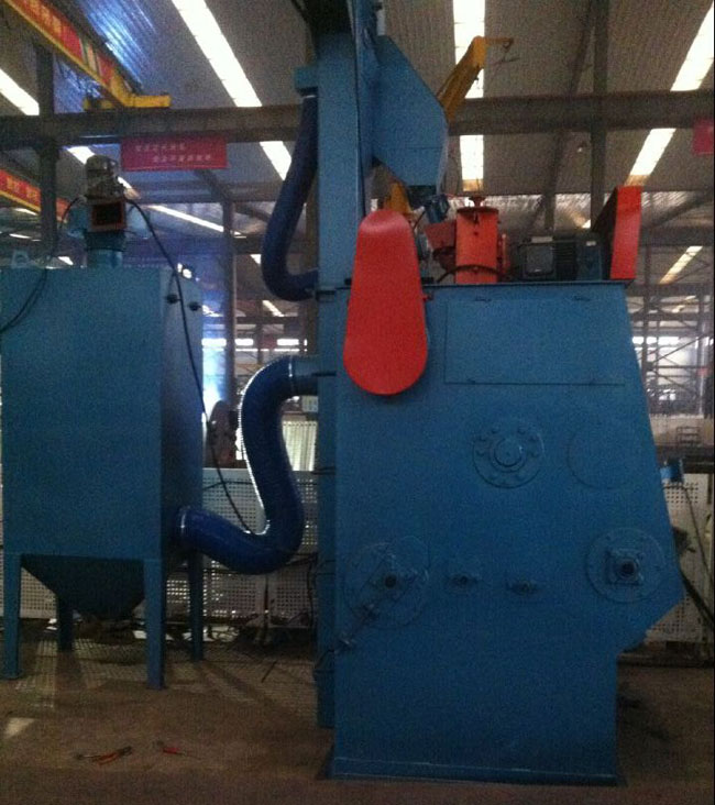 履帶式拋丸機安裝圖 履帶式拋丸機安裝圖